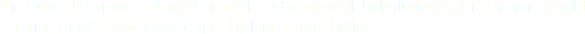 The curved earpieces stayed on my head really well. Unfortunately, the shimmery gold coloring made them easy to spot by long-range bullies. 