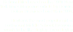 Fictional film based on the 2001 New York Times Magazine article by Deirdre Dolan. Premiered on PBS in 2008. Hayley is the most popular girl at Eastmount Middle School. Everyone wants to be like Hayley. Even Hayley