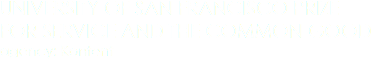UNIVERSITY OF SAN FRANCISCO PRIZE FOR SERVICE AND THE COMMON GOOD
agency: Kontent